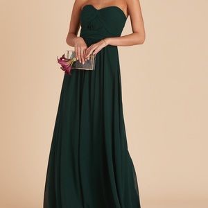 Emerald Birdie Gray Convertible Maxi Dress / Evening Gown